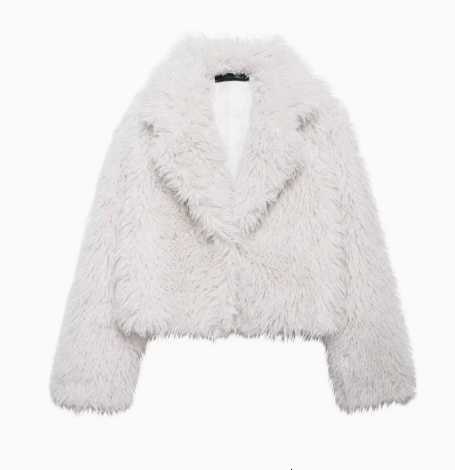 Fall/Winter New Style Women's Leather-Peppered Fur Coat - Fashionable, Stylish, Warm - European Long-Sleeved Collar Loose Fur Coat H251024