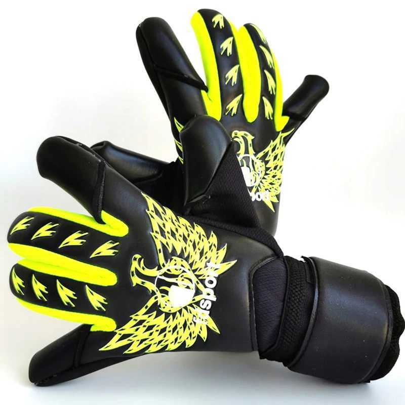 Home High Quality Goalkeeper Football Gloves Thick Latex Protective Goalkeeper Football Gloves Portero F tbolXJ250412