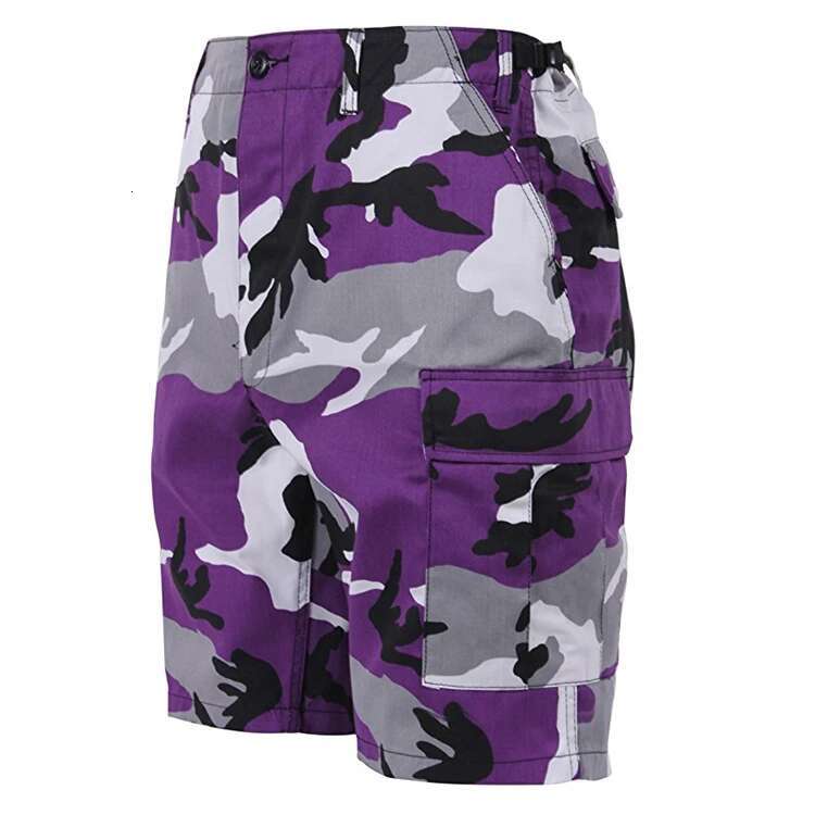 2023 Hip Hop New Design Multi-Pocket Fashion High Quality Knee Length Outwear Clothing casual style Men Camouflage Shorts