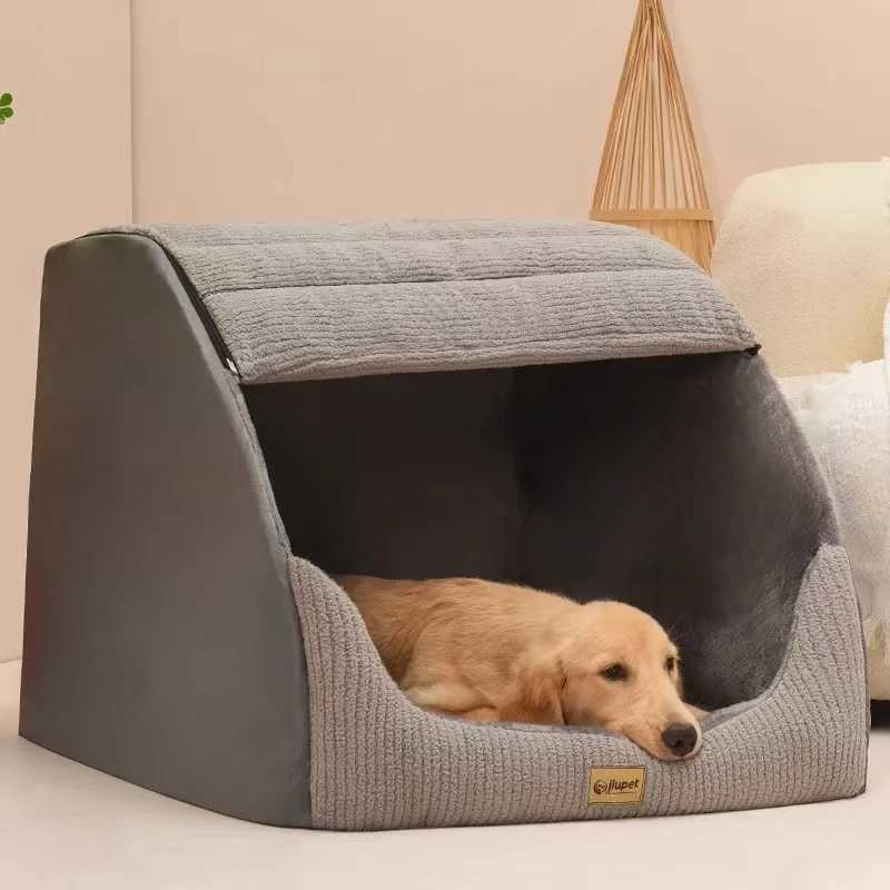 Warm winter medium and large dogs golden retrievers detachable and washable enclosed dogs pet beds pet beds X250412