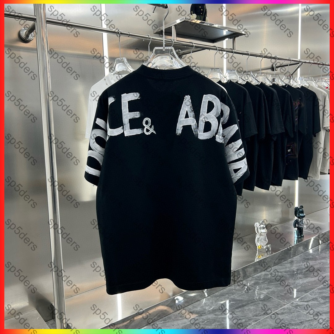 Summer Designer T-shirt Casual Men's and Women's Loose Round Neck T-shirt Embroidered and Letter Printed Short Sleeve Bestseller Luxury Fashion Street T-shirt 02