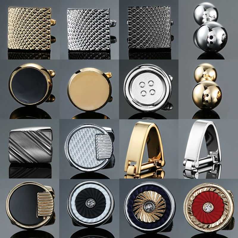 High end and innovative cufflinks made of stainless steel with old craftsmanship handmade laser engraved cufflinks mens set accessories jewelryT250412