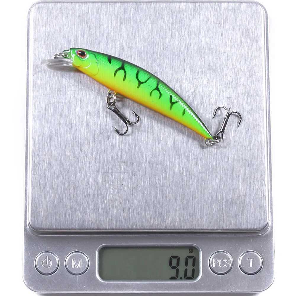 1pcs 9g 8cm Fishing Lures Minnow Wobbler Sinking Bass Trolling Artificial Hard Bait Crankbait Carp Pesca Fishing Tackle Z250411