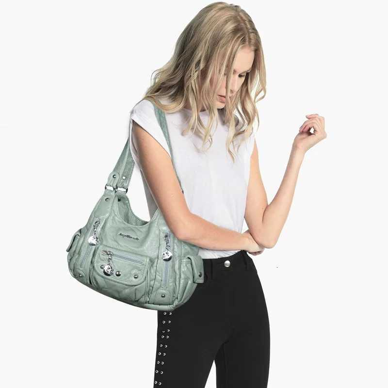 Bag Fashion Women Handbag PU Leather Shoulder Bag Top-handle Handbag Female Satchel Ladies Shoulder BagsW251111