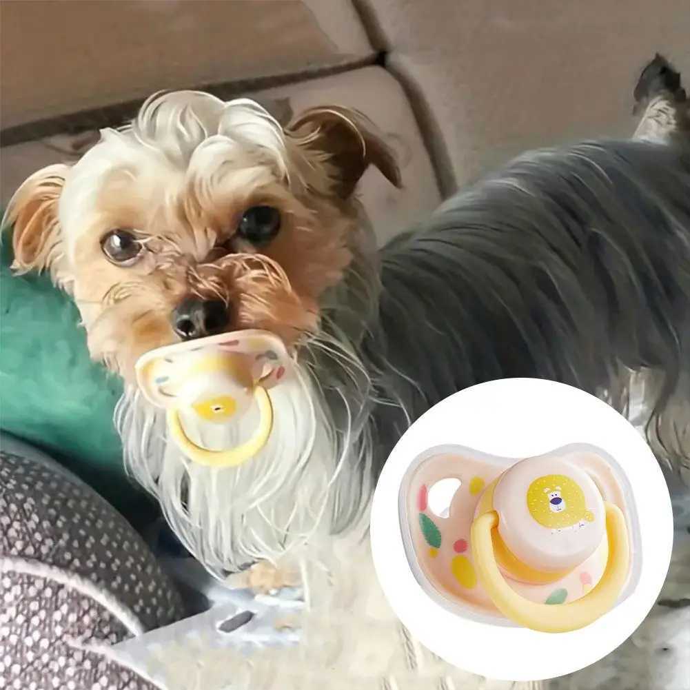 Practical Pet Sedatives Soft Silicone Dog Teeth Chewing Plush Resistant Cat Bite Toys Z250412