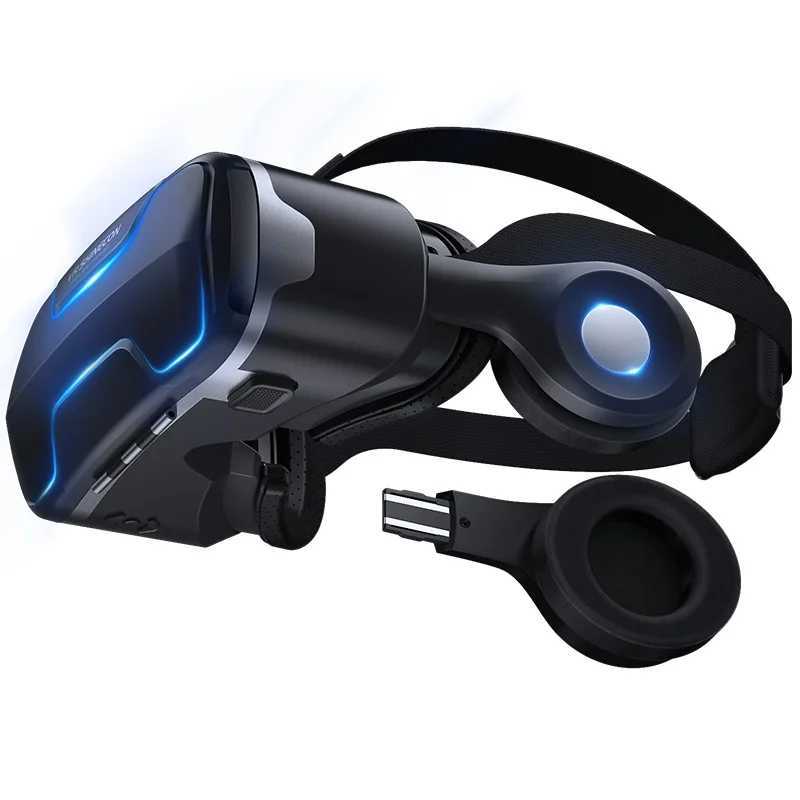 New Arrival G02ED VR Shinecon 8.0 Standard Edition and Headphone Version Virtual Reality 3D VR Glasses Headphone Helmet Optional Control O250411