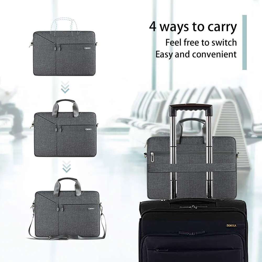 Wiwu 15.3 16 15.6 14.2 13.3 Waterproof Laptop Book Air 13 Case Notebook Bag For Lenovo/Xiaomi 14 Inch