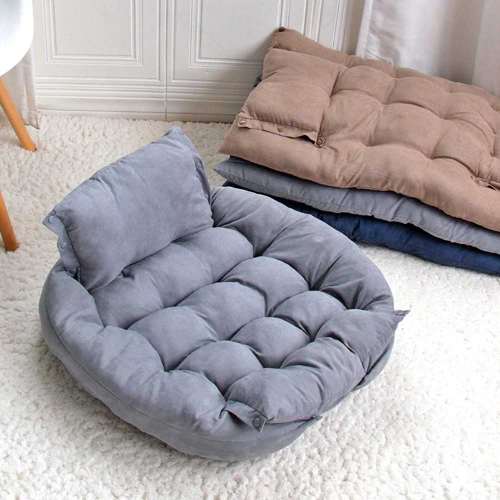 Multi functional dog mattress 3-in-1 dog and cat sleeping bed sofa warm winter puppy kitten nest dog house soft pet mat X250412