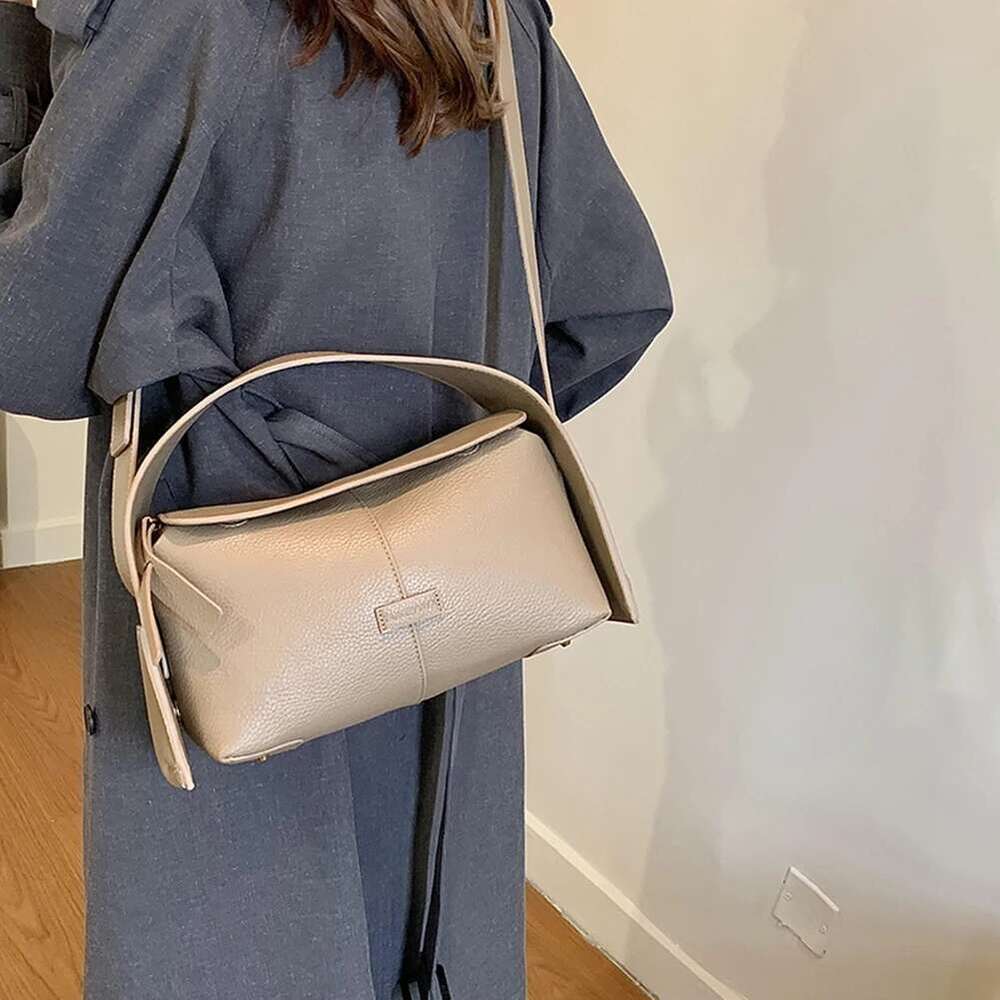 Horizontal Niche Fashion Shoulder For Women PU Leather Crossbody Bag Large Capacity Trend Tote Purse Designer Handbag