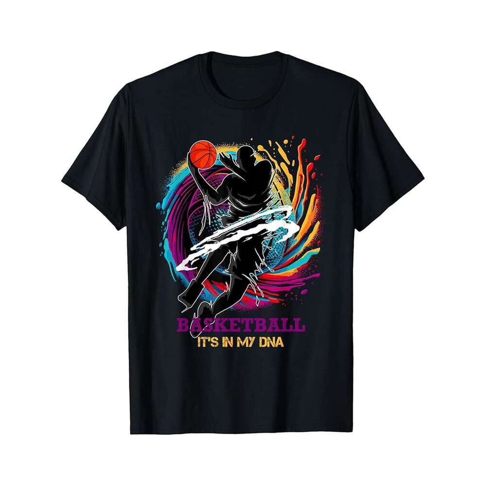 Designer T shirt The Legend Basketball Slam Dunk Basketball Lovers Quotes ,100% cotton, short sleeve, Wrinkle resistant, Casual, comfortable fit - 220