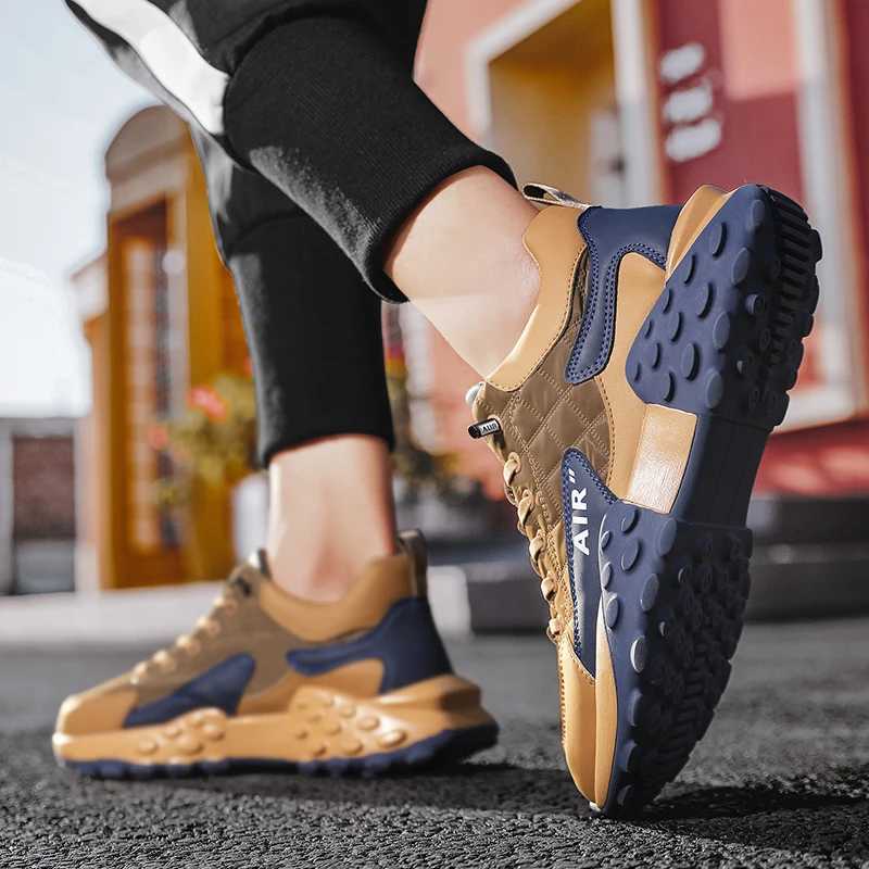 Mens shoe platform mens sports shoes 2024 new vulcanized shoes mens casual running shoes hot Sapatos Masculinos W250412