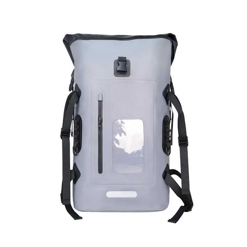 32L waterproof backpack large capacity cycling outdoor hiking dry wet separation lightweight diving equipment Z250411