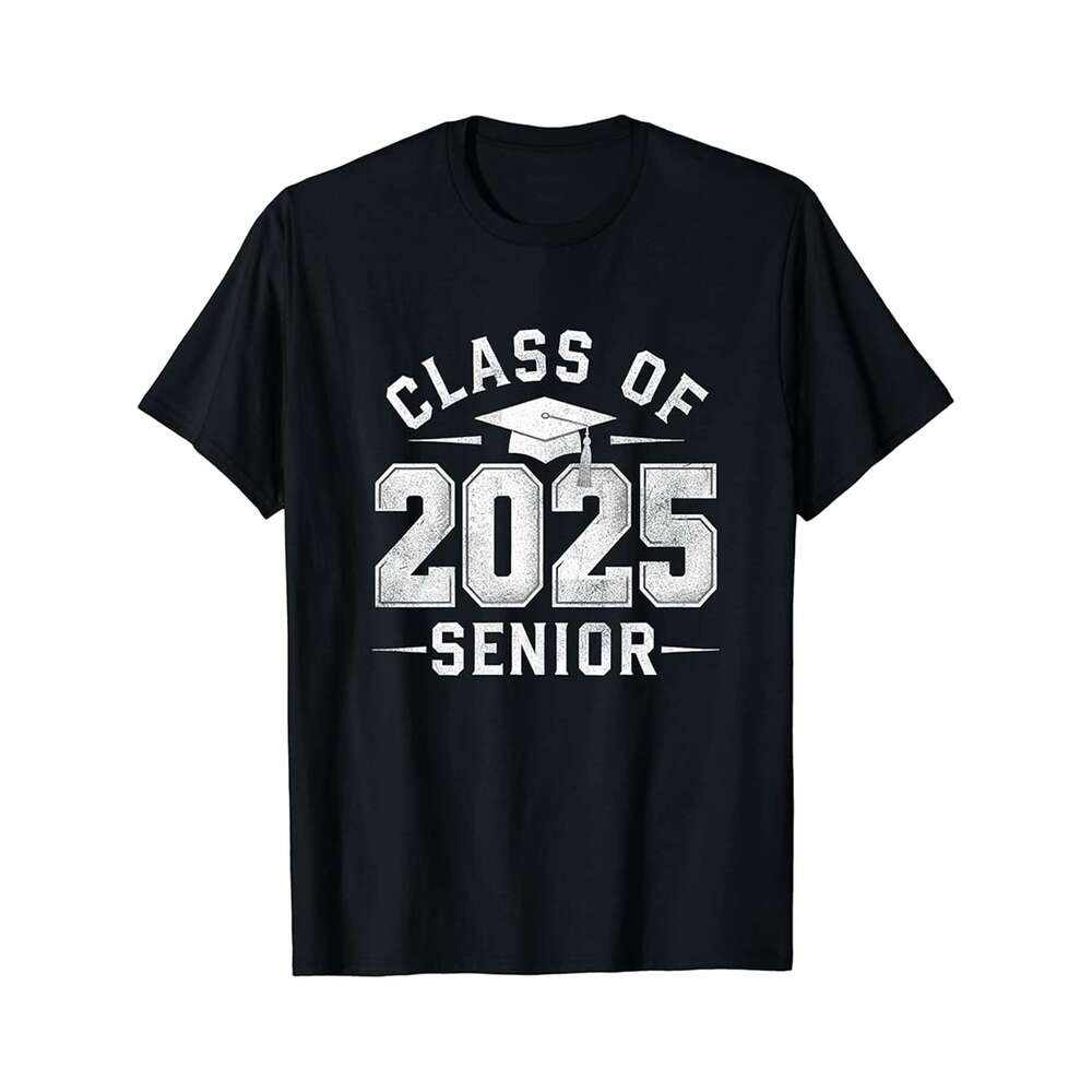 Designer T shirt Class of 2025 - Senior Year - Proud Mom - Senior 2025 ,100% cotton, short sleeve , Wrinkle resistant, Casual, comfortable fit - 220 g