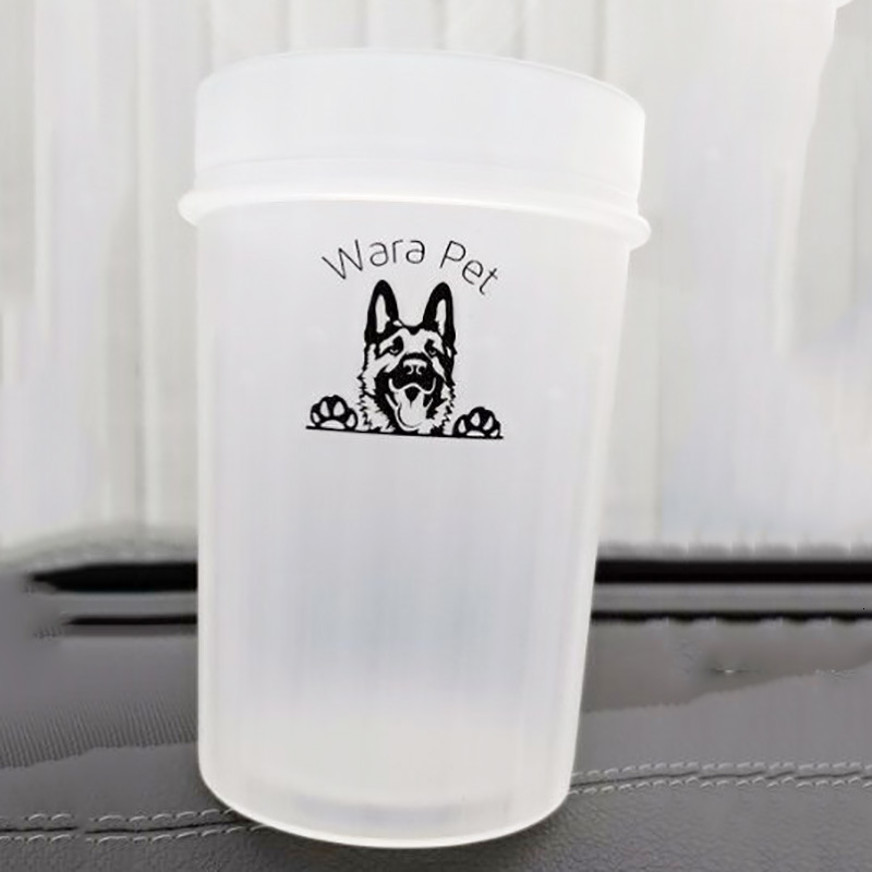 Spot cross-border e-commerce pet foot washing cup, dog paw cup, cleaning and beauty tools, brush supplies, dog foot washing machine