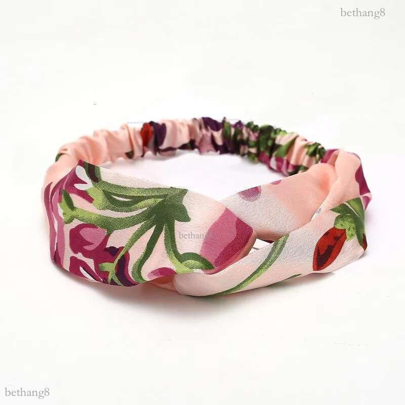 Luxury Designer Headbands Sports Cross Elastic Women Headband Fashion Girls Hair bands Spring Summer Accessories Gifts Yoga Sport Headwraps