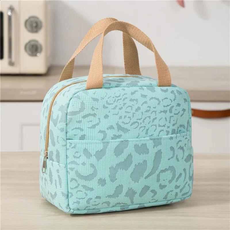Female insulated bento bag aluminum foil rice bag student bento bag 250410