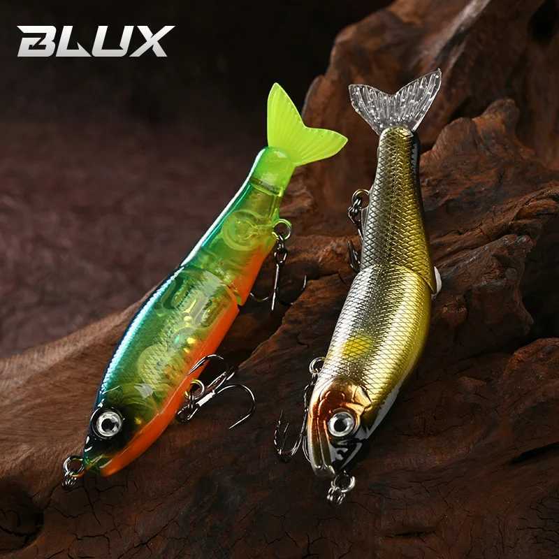 BLUX JACK CLAW 70F 70mm 4.2g Slow Floating Jointed Swimbait Minnow Wobbler Fishing Lure Artificial Hard Bait for Pike Bass Trout Z250411