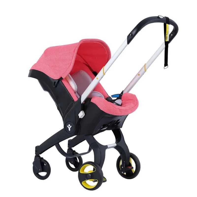 Baby stroller 3-in-1 car seat suitable for newborn baby strollers safety strollers and lightweight folding carts W250411