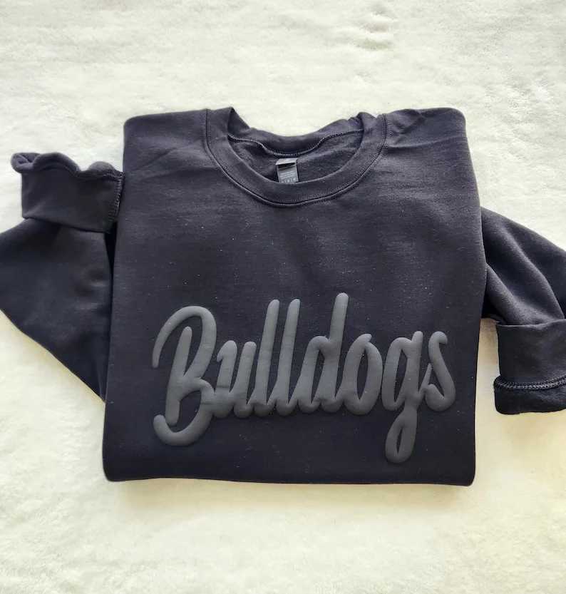 POD customization Custom Team Name Sweatshirt School Mascot Shirt Embossed Puff Print School Spirit Shirt Christmas gift Idea Personalized TeamT251112