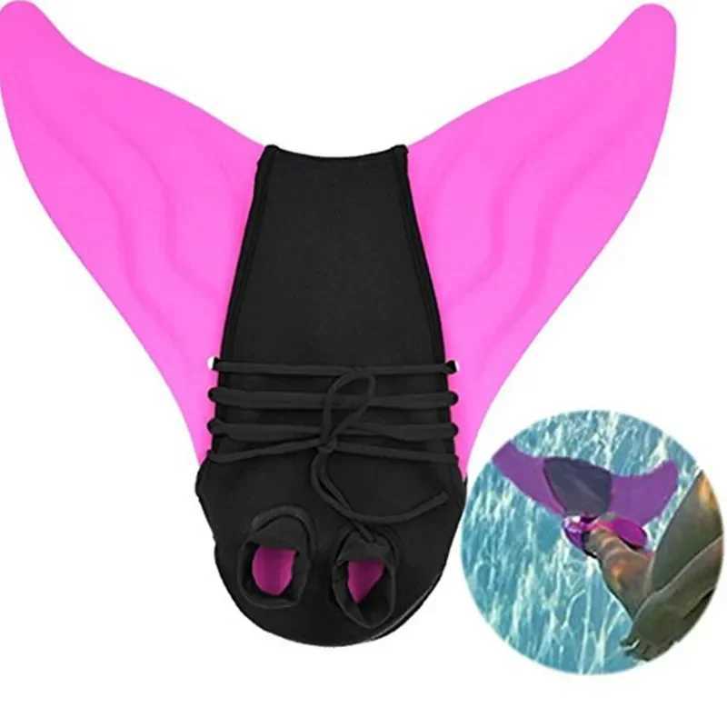 Children and adults swimming fin training flip mermaid swimming fin swimming pool swimming pool swimming poolY250412