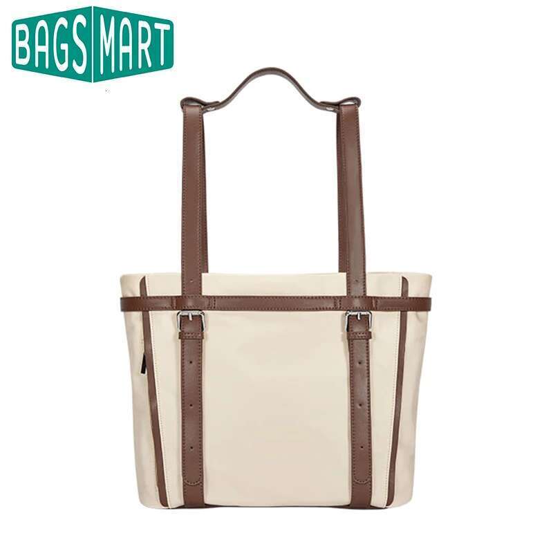 Designer Bag BAGSMART Women's Shoulder Bag Korean Hand Women Canvas Tote Bags For Students University Eco Travel Large Woman Handbag