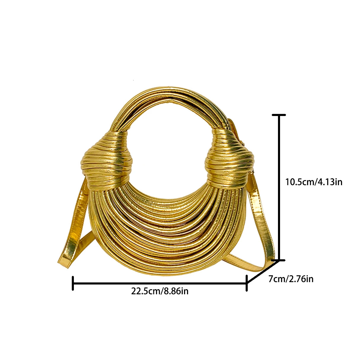 Elegant Women Evening Bag Shiny PU Clutch Detachable Strap for Party Wedding Gold Silver Glamorous Purse Banquet shoulder bag 251112