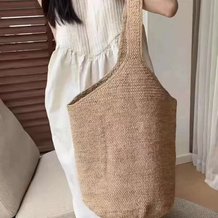 Bohemian Beach Straw Bags For Women Handbag And Purse Large Capacity Weave Tote Summer Travel Shoulder Shopper Bag New