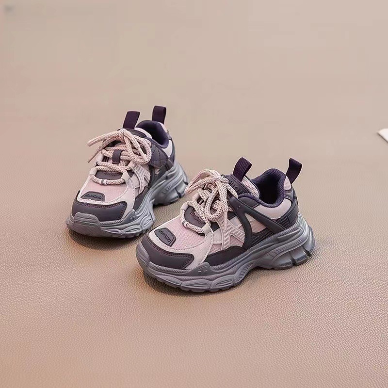 Children Sports Shoes Kids Sneakers Toddlers Girls Casual Shoes Kidszworld Mesh Fashion School Running Shoes New Soft Sizes 26 - 37 K0250