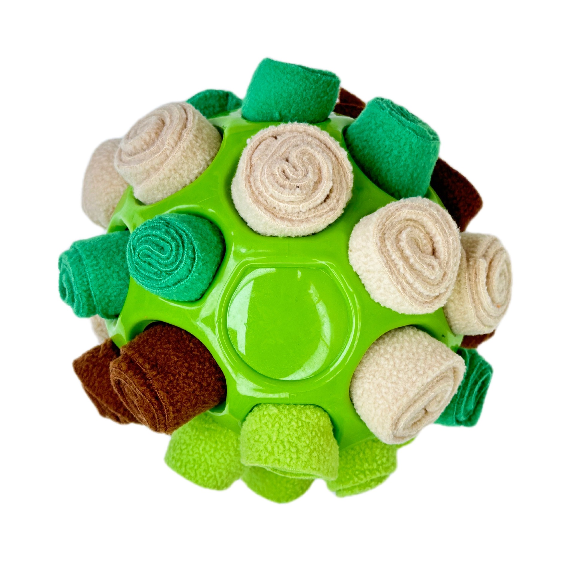 Pet dog sniffing ball, hidden food mat, puzzle resistant, bite resistant, explosive ball, rubber ball