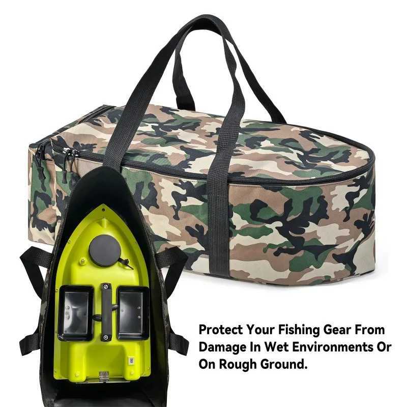 Portable Fishing Remote Control Boat Bag Fishing Rod Waterproof and Tear Resistant Outdoor Storage Bag for Boats Accessory Z250411
