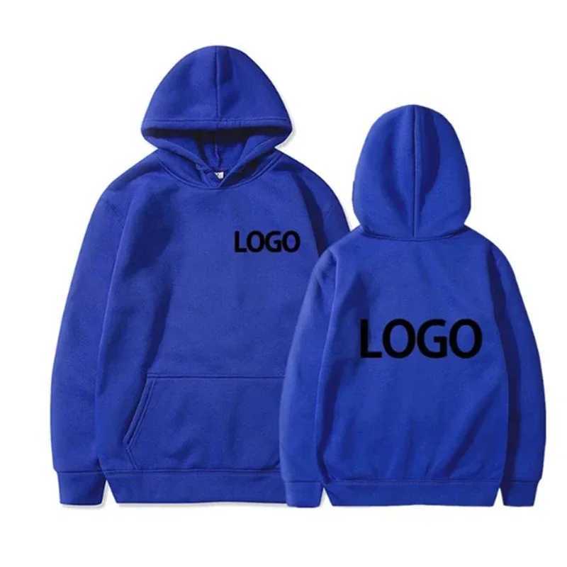 POD customization Custom Printed Men and Women Hoodies Custom Street Wear Hooded Long Sleeve Pullover Casual FashionT251112