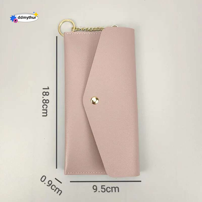 Women Wallet Female Long Purse Trend Slim PU Leather Multi-Card Pocket Credit Card Holder Ladies Hasp Clutch Money Pouch Handbag ddmythur