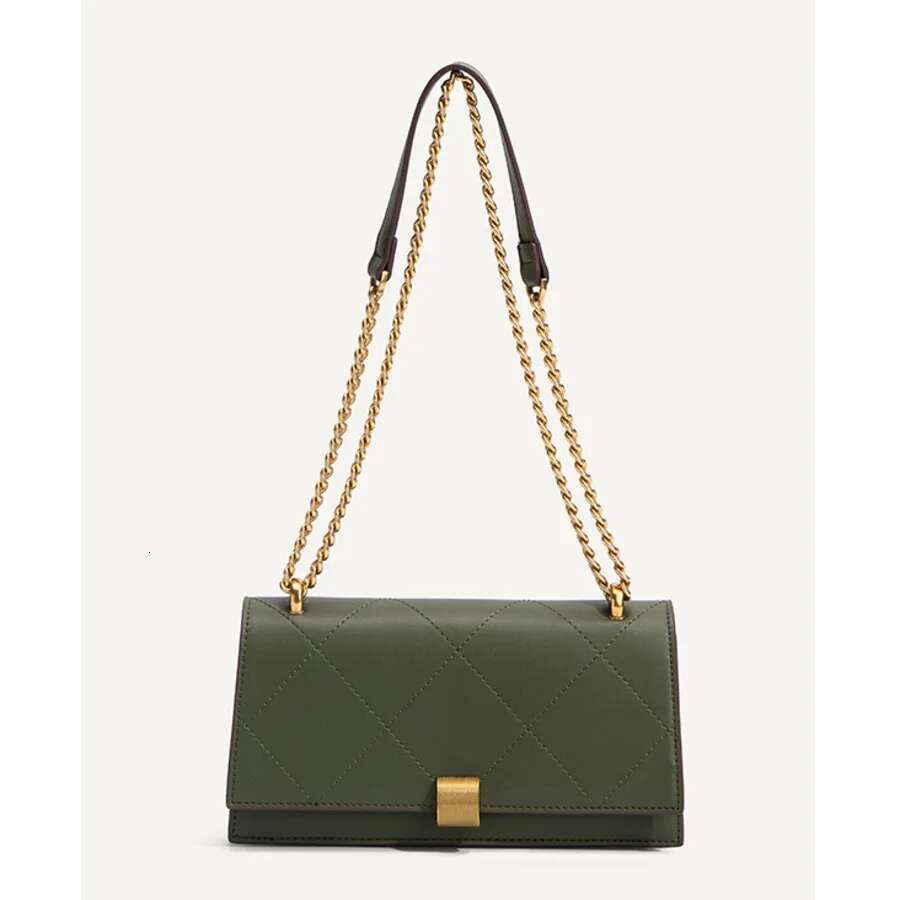 Designer Bag Korean Popular For Women's Summer 2024 Retro Chain Shoulder Underarm Crossbody Bag Women Leather Handbags Money Purse