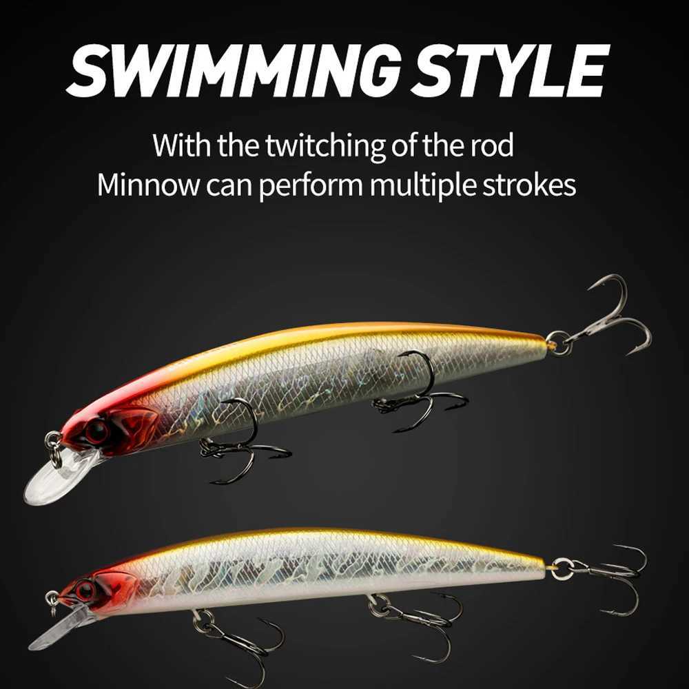 Johncoo 13cm 21g Suspend Fishing Lure Dive1.8m fishing lures Wobbler hard bait quality professional minnow for fishing tackle Z250411