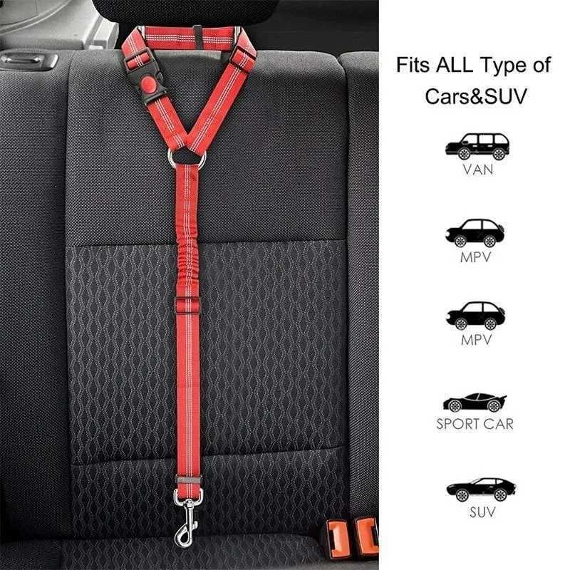 Dog harness for vehicle and pet safety dog leash for dog harness Y250412