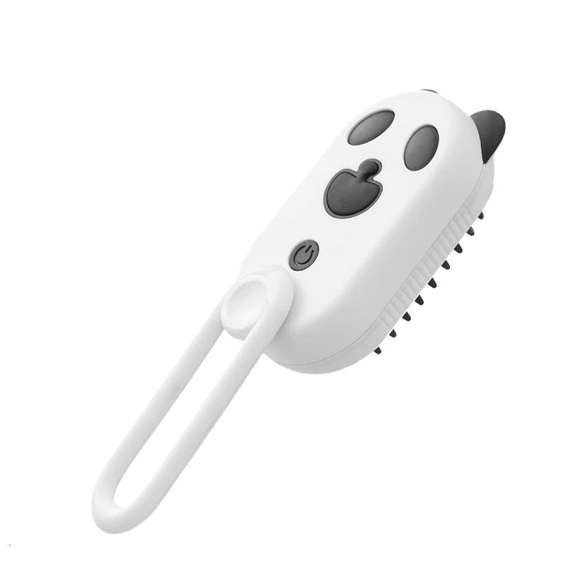 Cross border pet massage brush anion spray cat and dog bath brush floating hair anti flying hair comb pet cleaning supplies