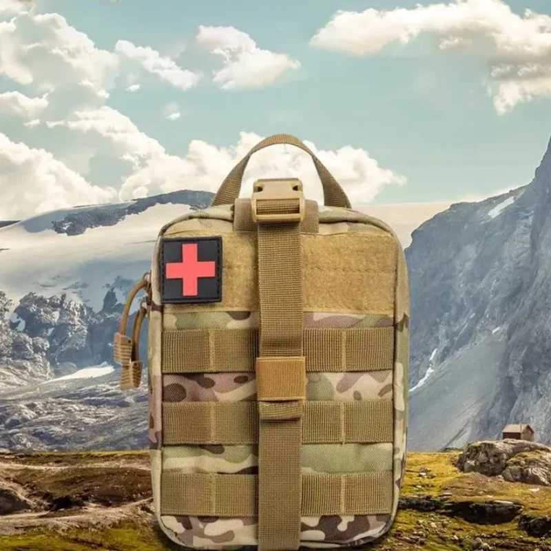Tactical First Aid Kit Medical Kit Emergency Outdoor Military Hunting Vehicle Camping Survival Tool Military Edc Medical Bag Z250411