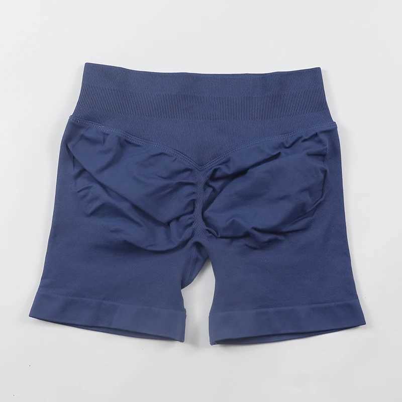 Impact shorts womens twisted Bum gym shorts low waist seamless yoga shorts sports shorts Y250412