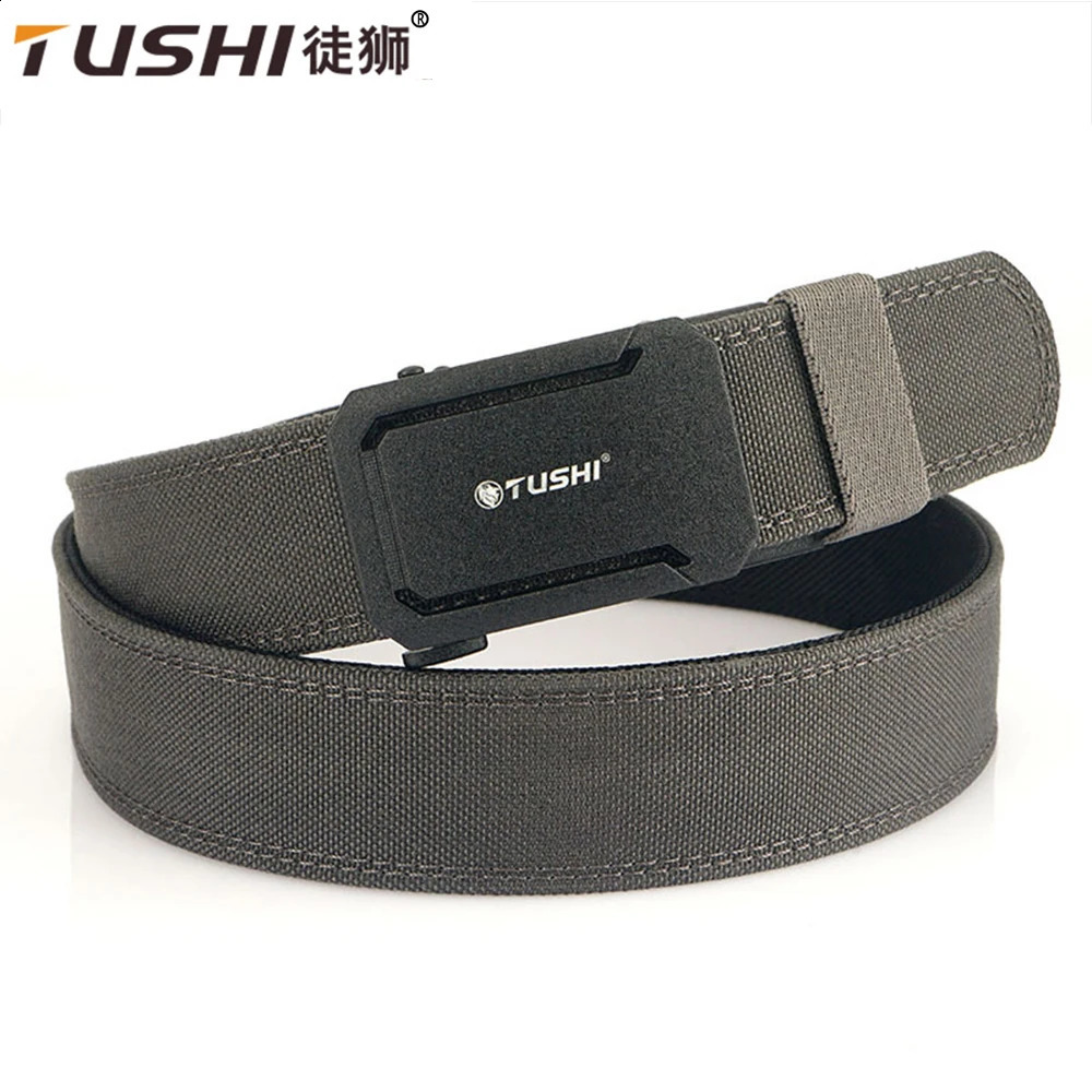 TUSHI Army Tactical Belt Quick Release Military Airsoft Training Molle Belt Outdoor Shooting Hiking Hunting Sports Belt 250407