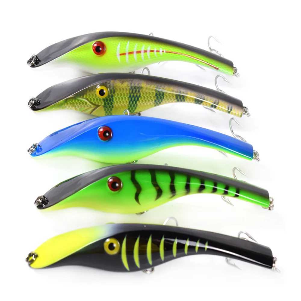 14CM 43G Slow Sinking Jerkbait Hard Artifical Lures Pike Bait Jerk Wobblers Fishing Tackle Z250411