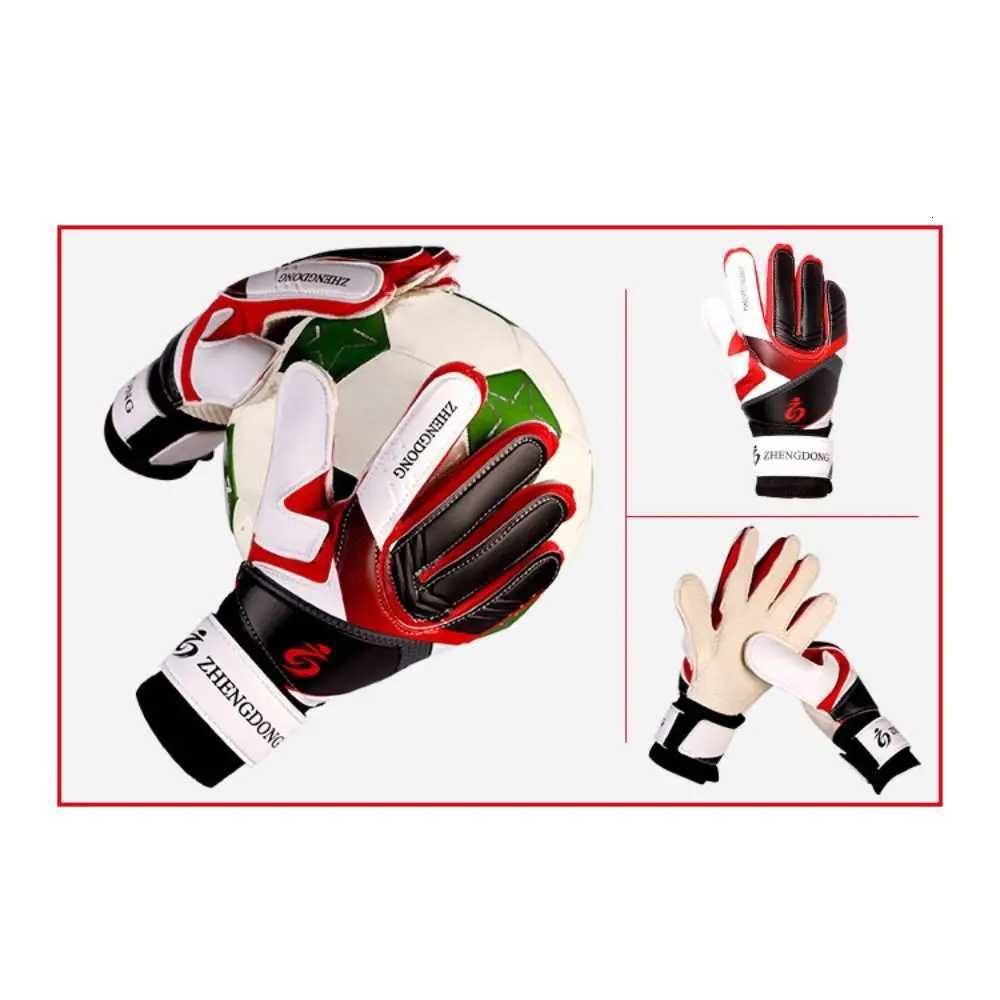 Wear-resistant Football Gloves Excellent Anti-slip Goalkeeper Training Gloves Colorful Thick Latex Football Training GlovesW251112