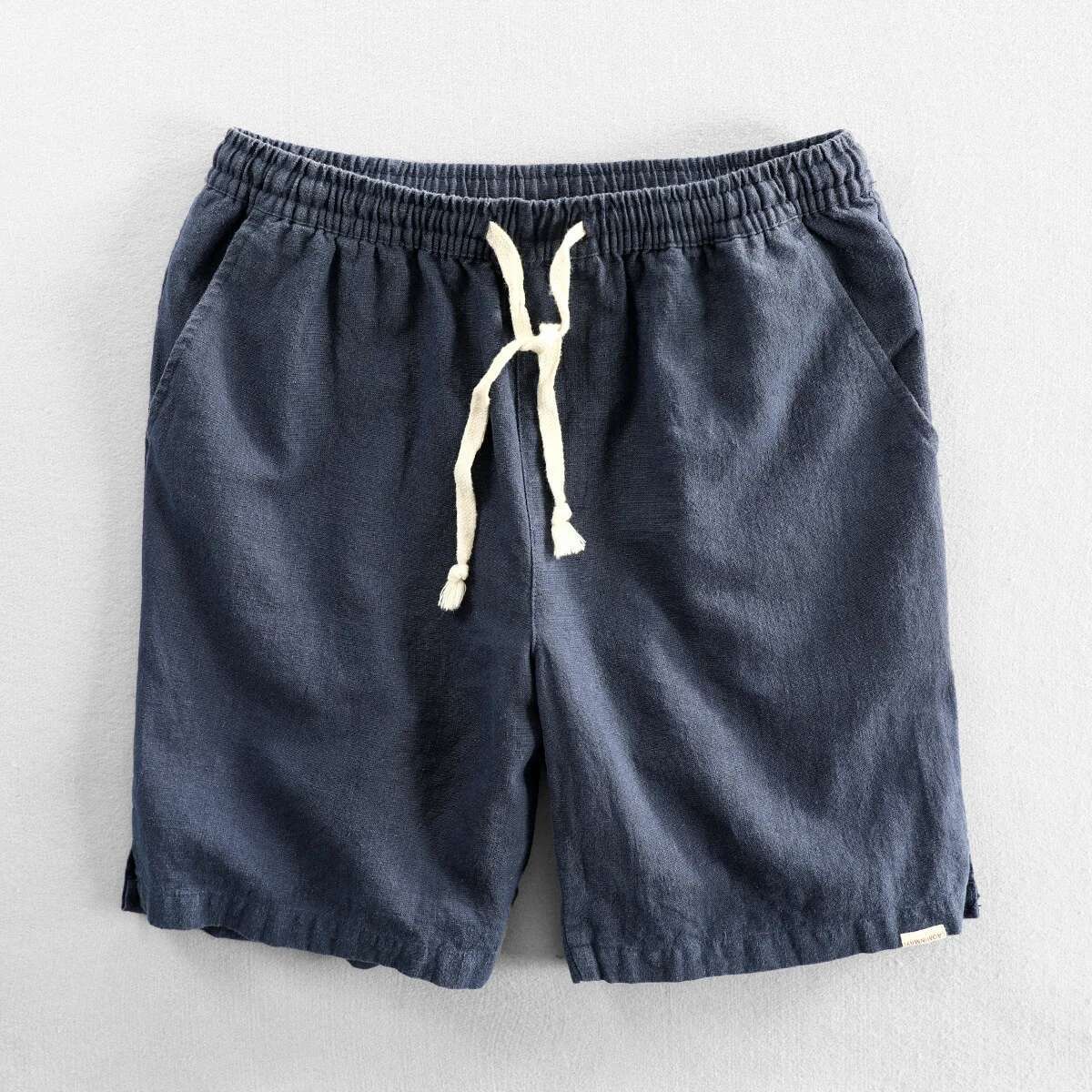 Men Summer Cotton en Japan Candy Color Beach Holiday Home Male Simple Casual Slim Fit Haruku Soft Thin Shorts Pants