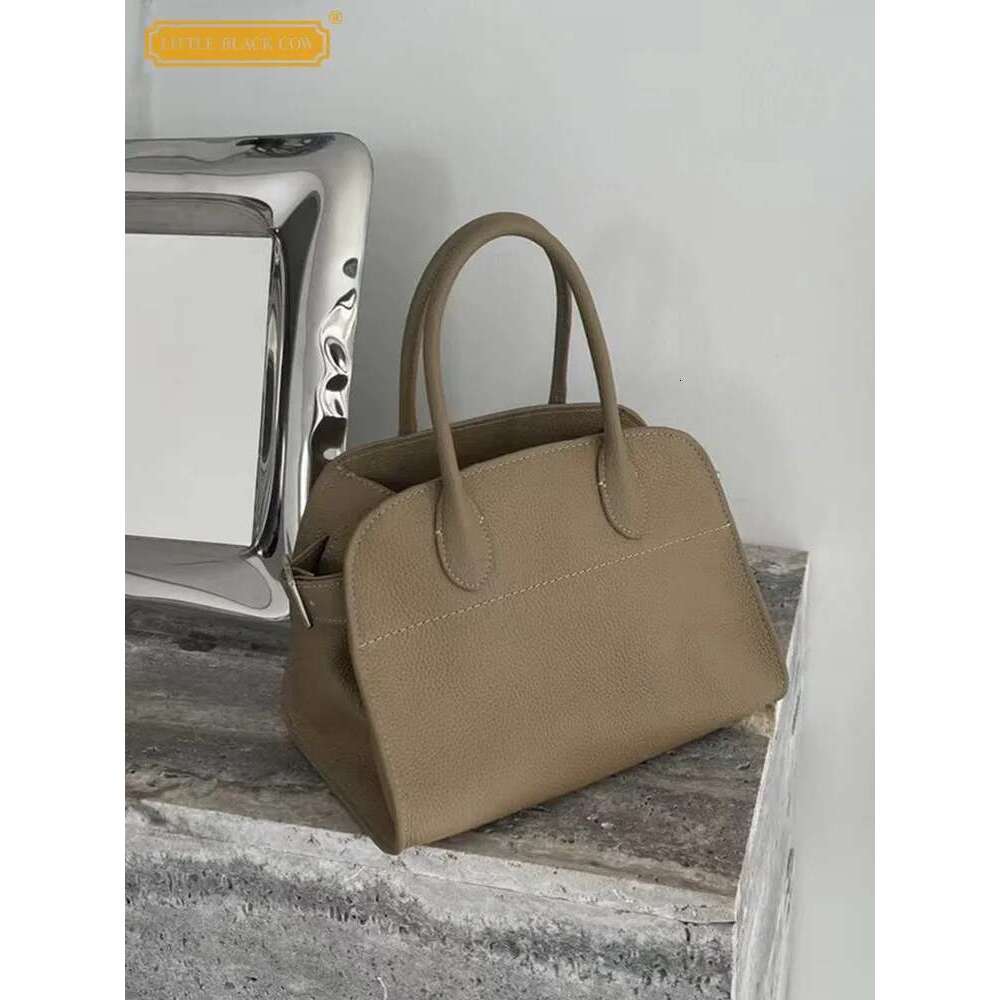 Fashion Office Ladies Large Capacity Work Casual Totes High Quality Handbag Designer Women Cowhide Genuine Leather Shoulder Bag
