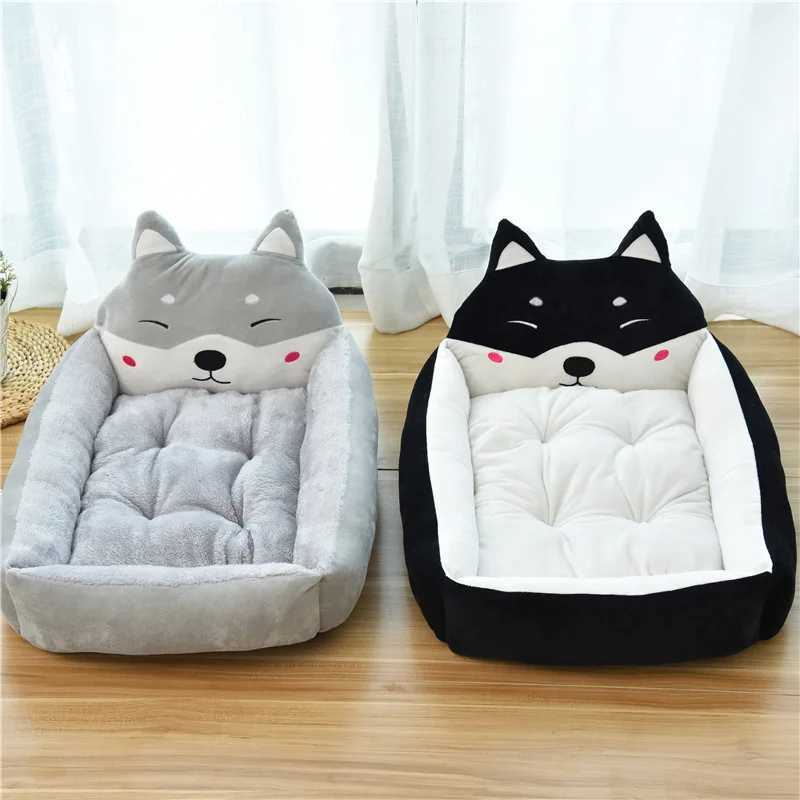 Warm dog and cat bed sofa for winter washable cartoon pet bed suitable for dogs cats Yorkshire and Carten Kenis pet product accessories X250412