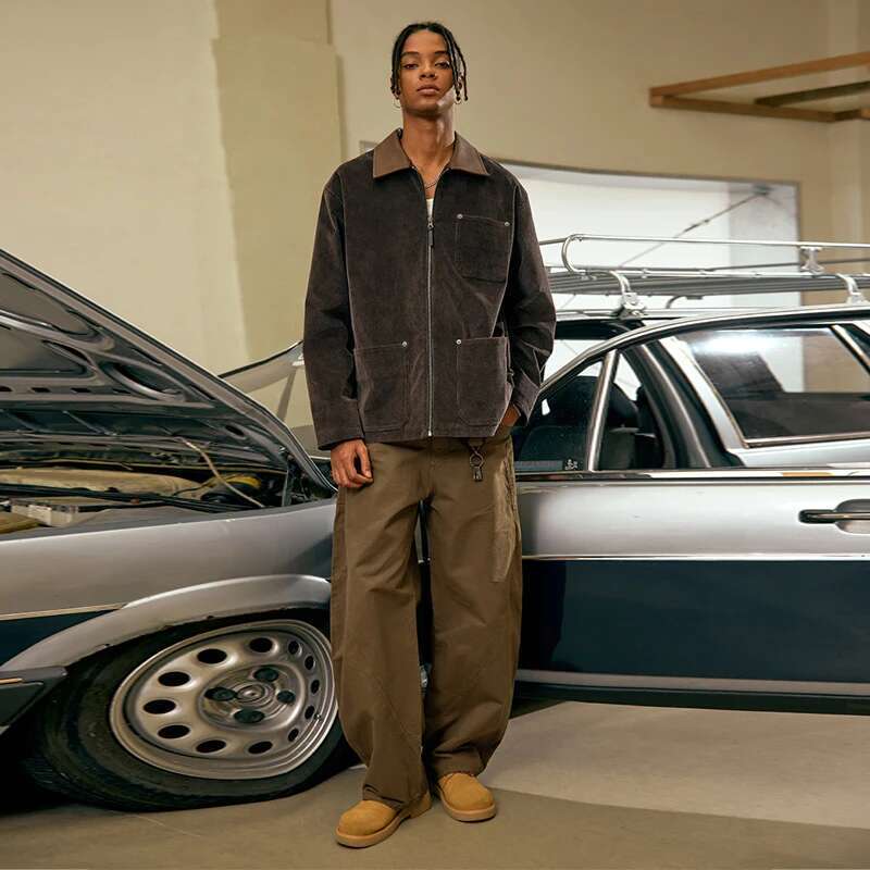 Men's Washed Cargo Pants 2024 New Arrivals Vintage Trousers Cotton Loose Casual Pant