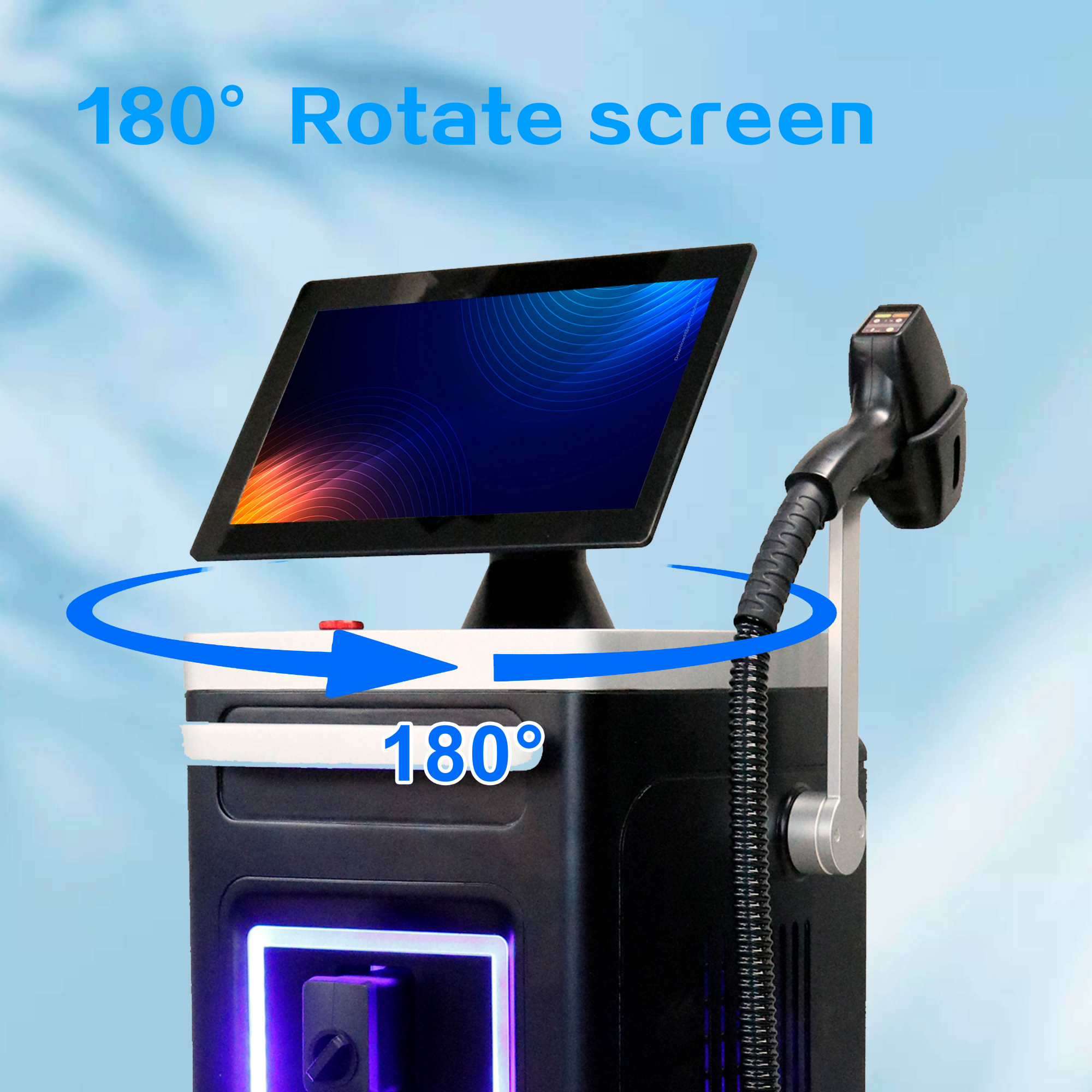 Professional 755nm 808nm 1064nm Diode Laser Hair Removal Equipment Ice Cooling System Painless Hair Removal Device For Spa Beauty Clinic