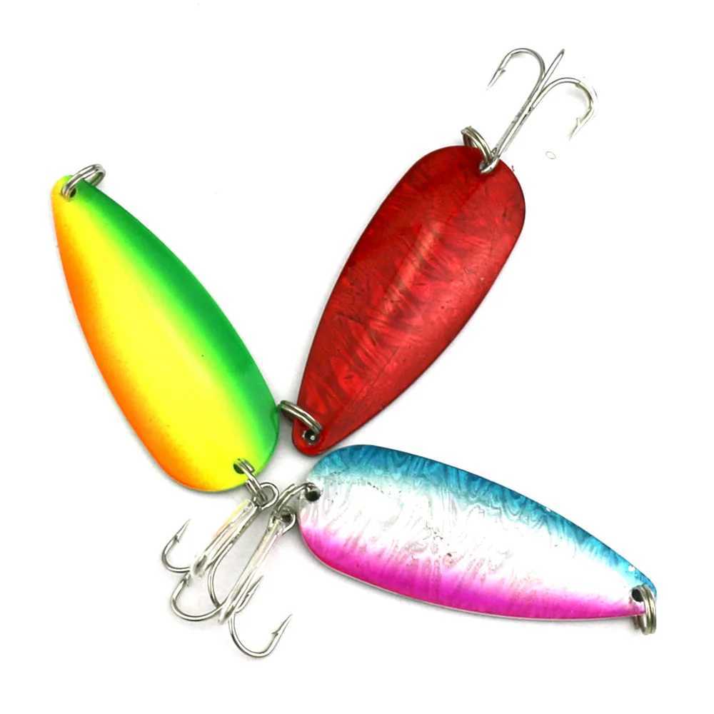 HENGJIA 1pc Wobbler Sequin Spoon 25g Lure Bionic Bass Pike Hard Sinking Bait Artificial Fishing Tool Z250411
