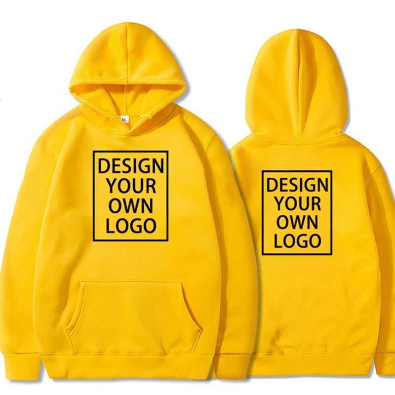 POD customization Customized Men Women Sweatshirt Pullovers Mens Pullovers Custom Hoodie Personalized Badges Custom Top Unisex SweetshirtsT251112