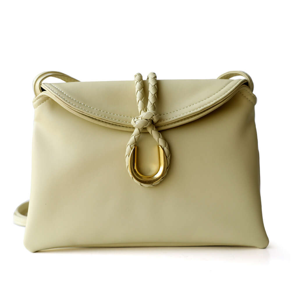 Liberta Woven Metal Handheld Banquet Genuine Leather Postman Bag, Fashion Single Shoulder Crossbody Bag For Women
