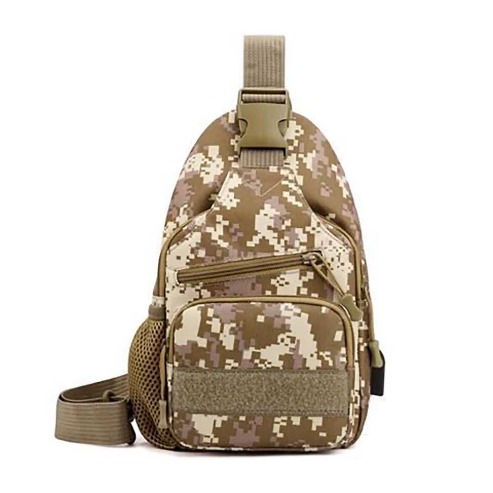 Fishing Tackle Sling Bag Outdoor Waterproof Shoulder Backpack Mini Carp Fishing Gear Bag Storage Bag for Fly Fishing Z250411